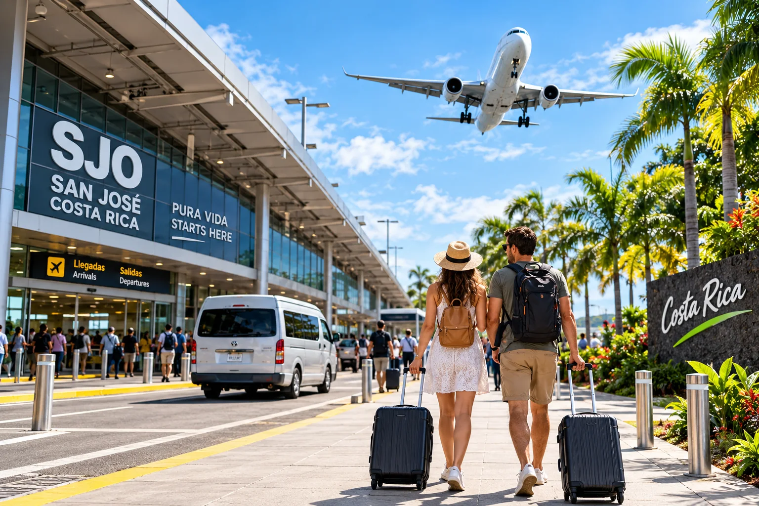 Airport transportation Costa Rica