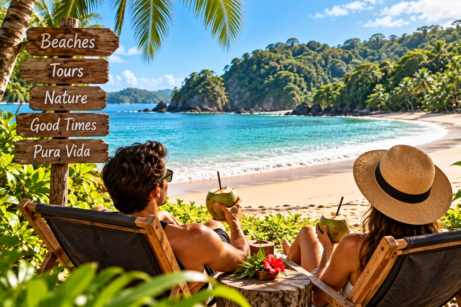 Everyday travel and beach essentials in Costa Rica