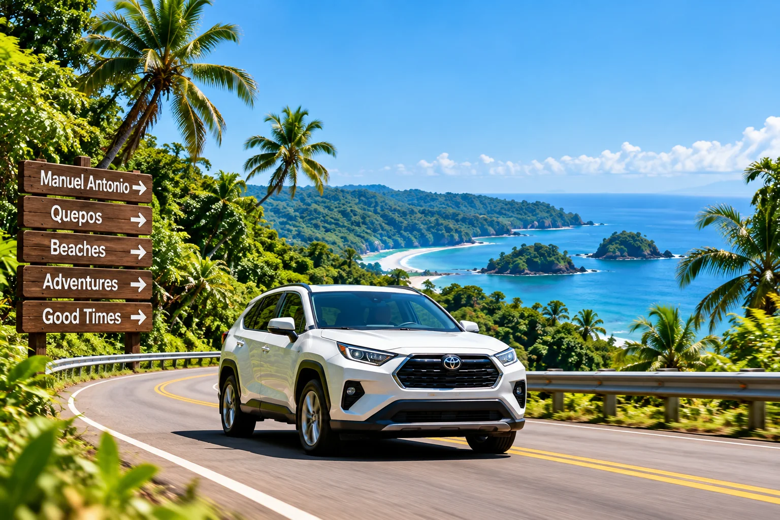 Local delivery area in Manuel Antonio and Quepos Costa Rica